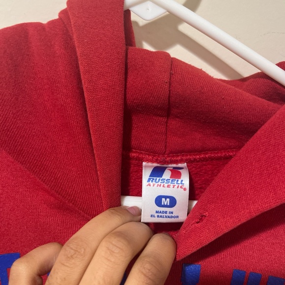 Mens Vintage 90s Cropped Conestoga Valley Athletics Hoodie - Picture 3 of 3